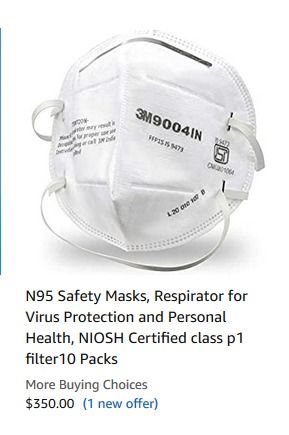 亞馬遜打擊哄抬物價(jià)？用戶質(zhì)疑 為何我仍買下35美元一只的口罩廣告